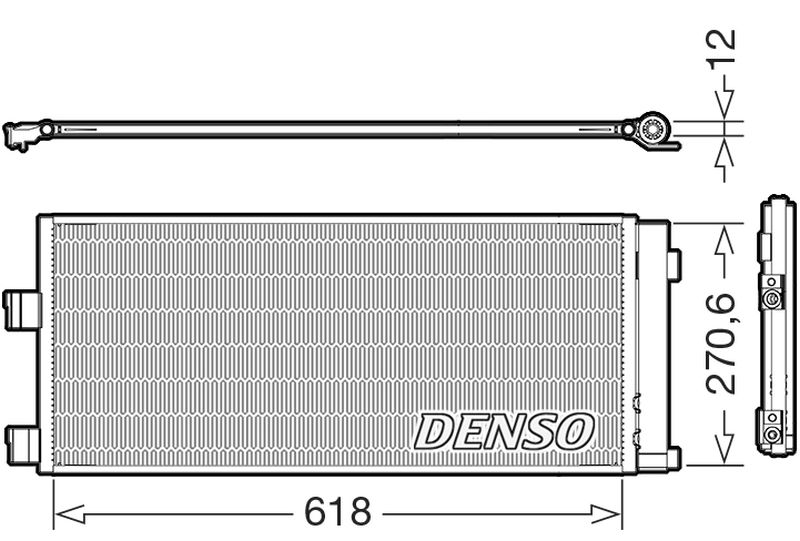 Denso Aircon Condenser DCN20052